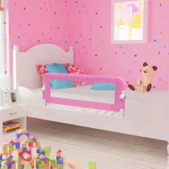 vidaXL Bedhekje peuter 120x42 cm polyester blauw