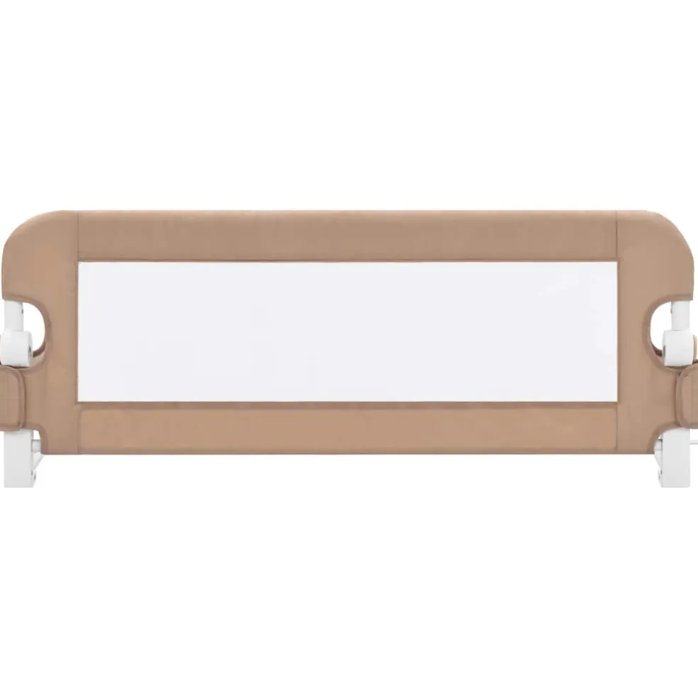 vidaXL Bedhekje peuter 102x42 cm polyester taupe