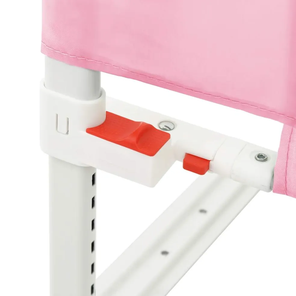 vidaXL Bedhekje peuter 90x25 cm stof roze