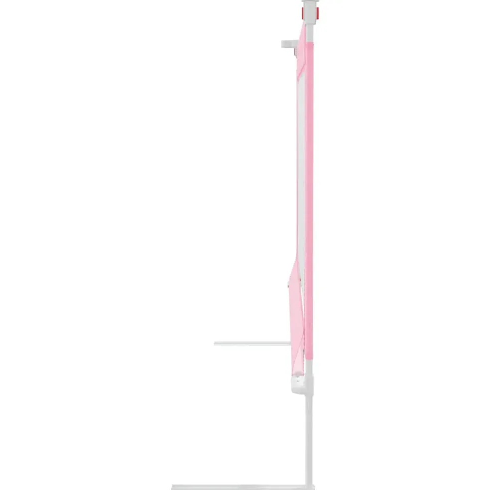 vidaXL Bedhekje peuter 90x25 cm stof roze