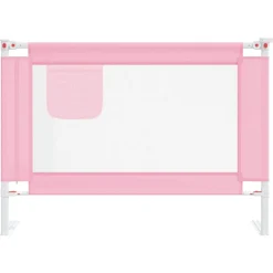 vidaXL Bedhekje peuter 90x25 cm stof roze