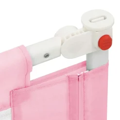 vidaXL Bedhekje peuter 90x25 cm stof roze