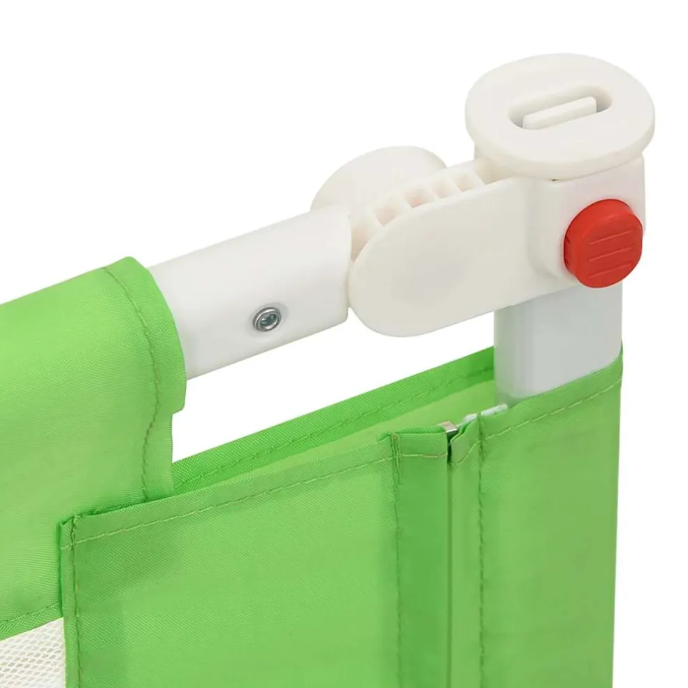 vidaXL Bedhekje peuter 90x25 cm stof groen