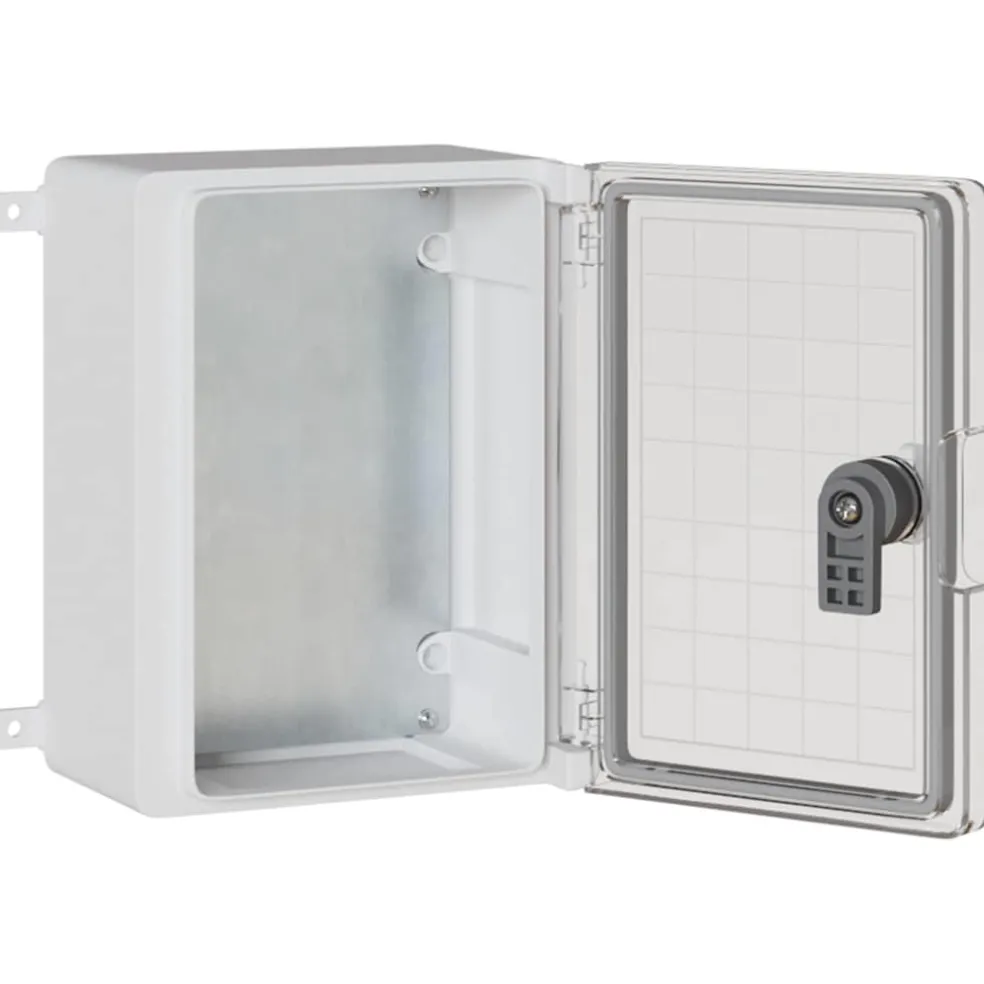 vidaXL Bedieningskast Grijs 25 x 13 x 24 cm ABS Kunststof