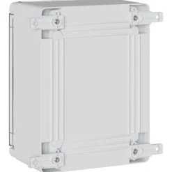 vidaXL Bedieningskast Grijs 25 x 13 x 24 cm ABS Kunststof