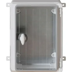 vidaXL Bedieningskast Grijs 25 x 13 x 24 cm ABS Kunststof