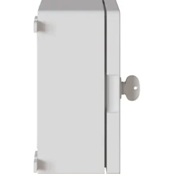 vidaXL Bedieningskast Grijs 25 x 13 x 24 cm ABS Kunststof