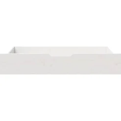 vidaXL Bedlades 2 st 95x55x17 cm massief grenenhout