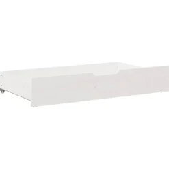 vidaXL Bedlades 2 st 95x55x17 cm massief grenenhout