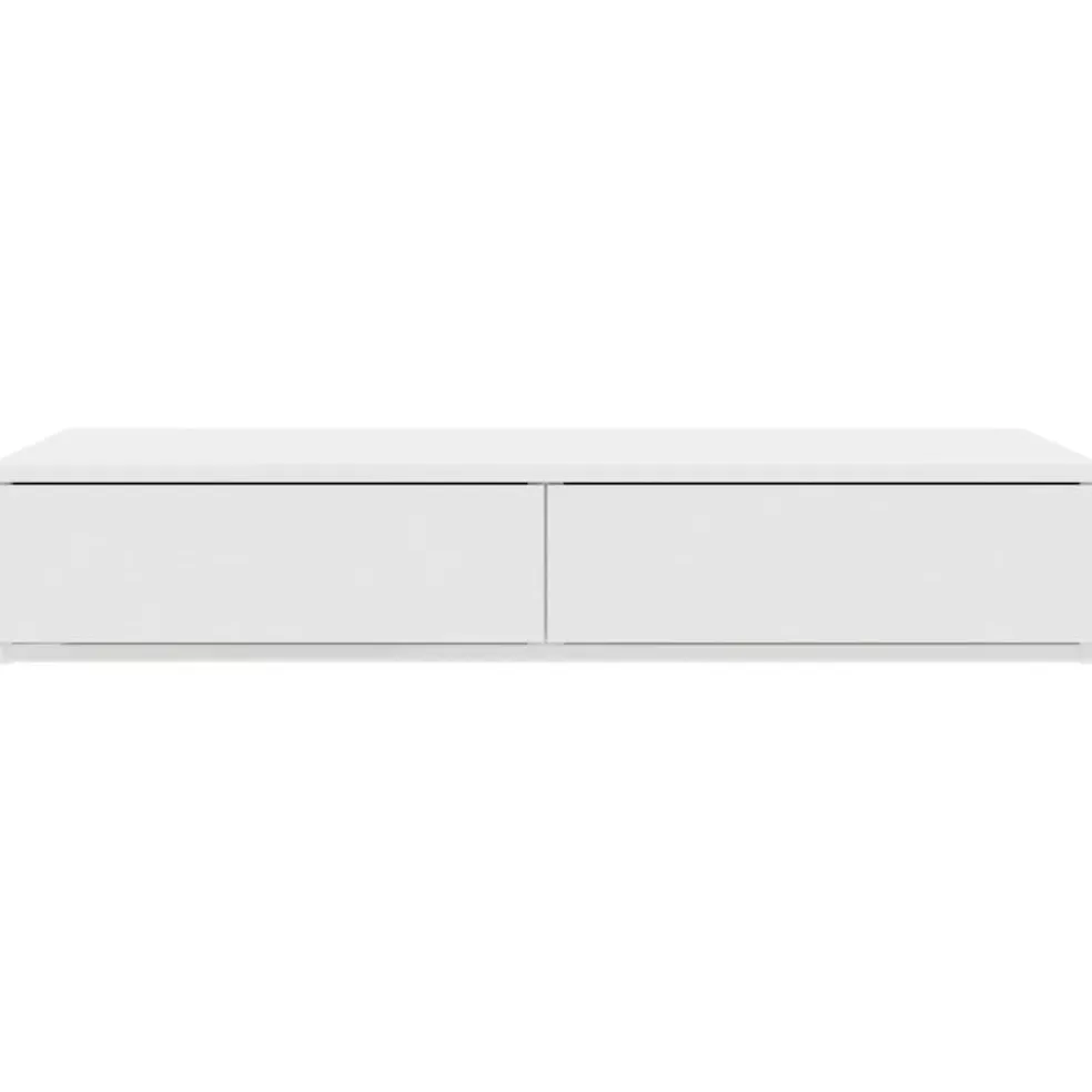 vidaXL Bedlades Wit 100 x 36,5 x 16,5 cm Bewerkt hout