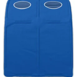 vidaXL Bedtunnel 2 st Blauw Polyester