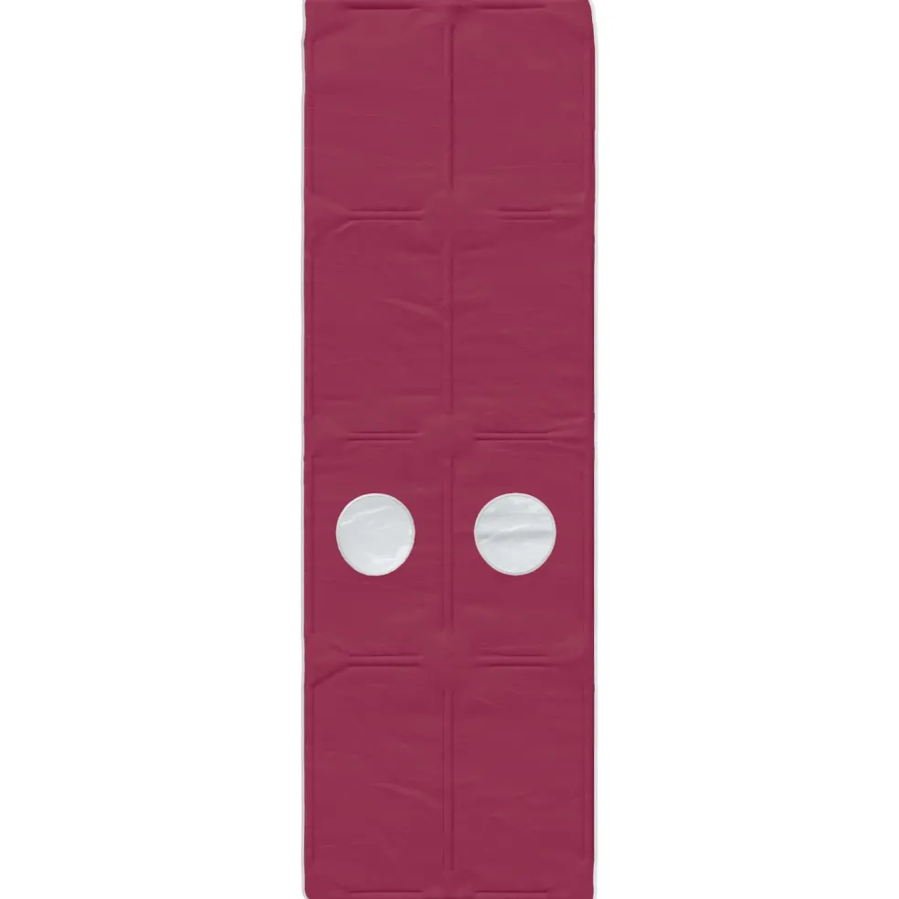 vidaXL Bedtunnel 2 st Rood Polyester