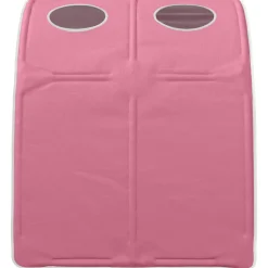 vidaXL Bedtunnel 2 st Roze Polyester