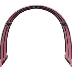 vidaXL Bedtunnel 2 st Roze Polyester