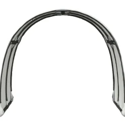 vidaXL Bedtunnel 2 st Wit Polyester