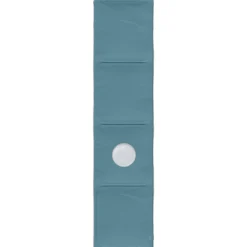 vidaXL Bedtunnel voor kinderbedden 2 st Lichtblauw Polyester
