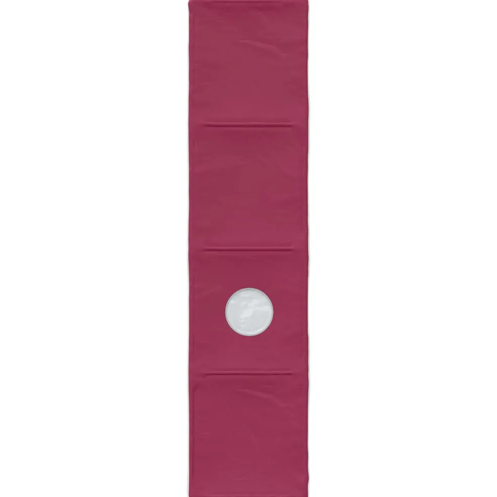 vidaXL Bedtunnel voor kinderbedden 2 st Rood Polyester