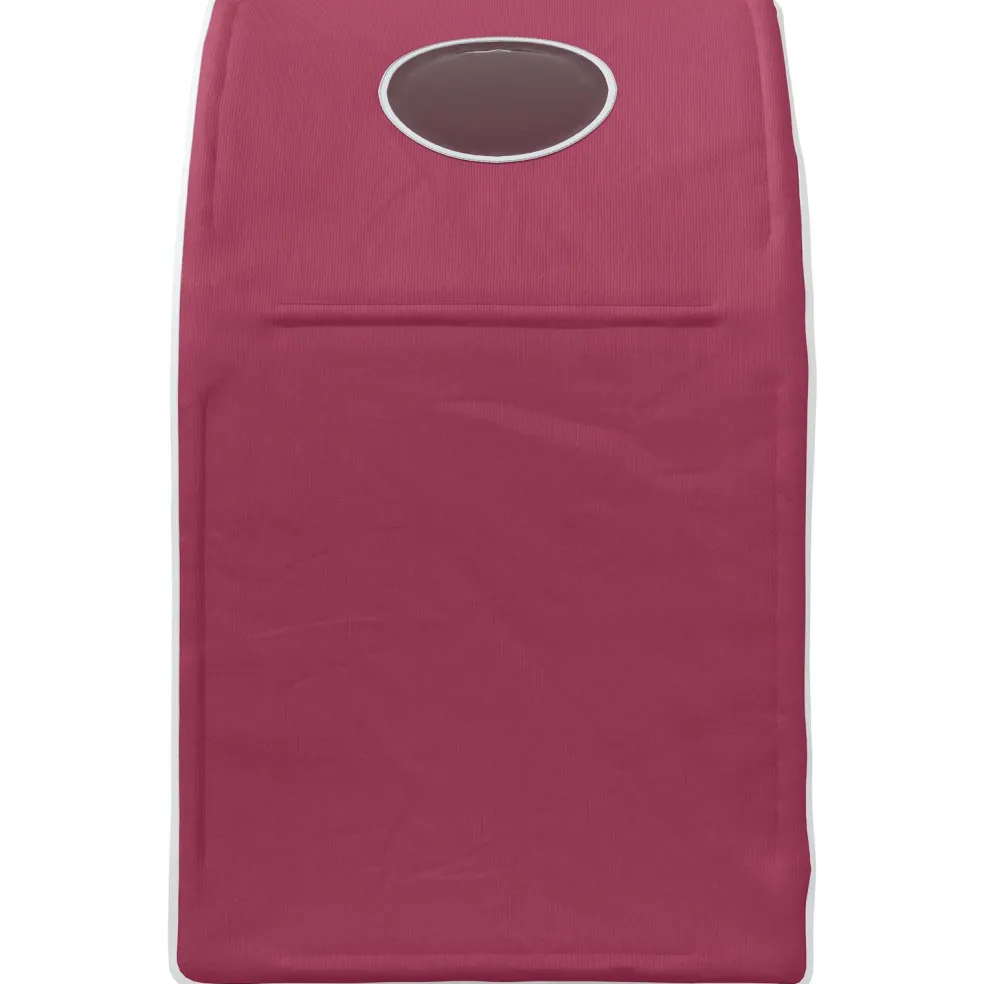 vidaXL Bedtunnel voor kinderbedden 2 st Rood Polyester