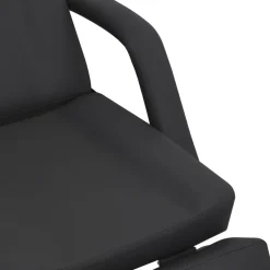vidaXL Behandelstoel 180x62x78 cm kunstleer zwart