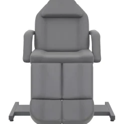 vidaXL Behandelstoel 180x62x78 cm kunstleer grijs