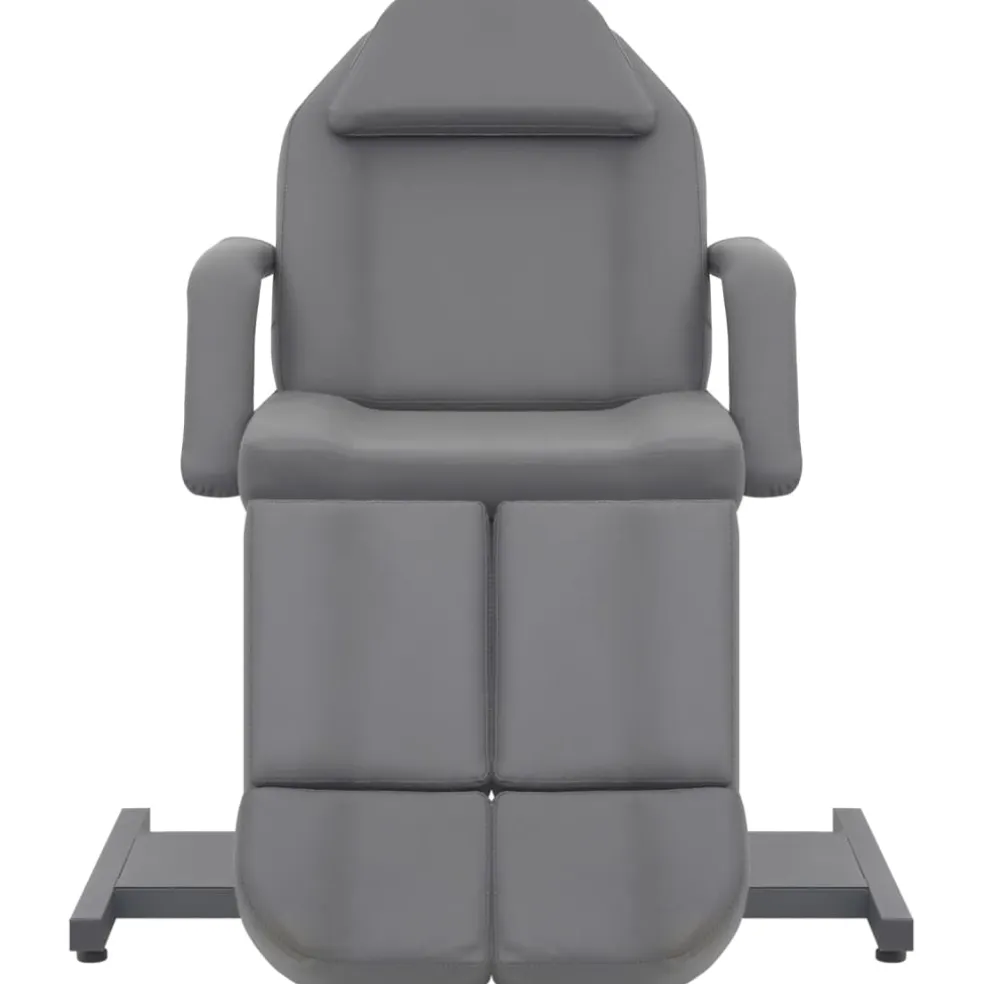 vidaXL Behandelstoel 180x62x78 cm kunstleer grijs