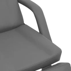 vidaXL Behandelstoel 180x62x78 cm kunstleer grijs