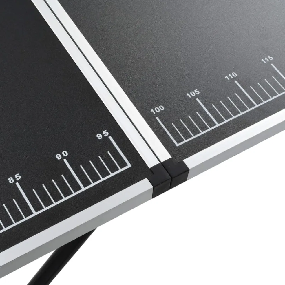 vidaXL Behangtafel inklapbaar 300x60x78 cm MDF en aluminium