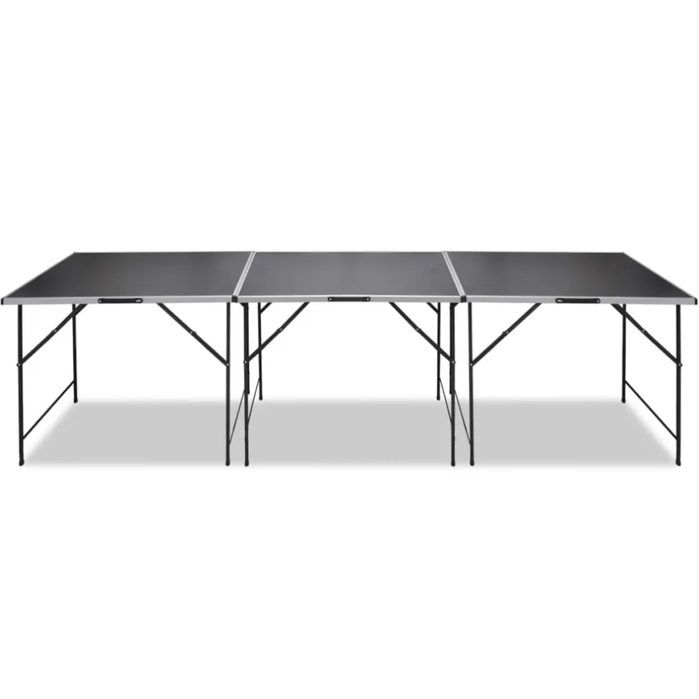 vidaXL Behangtafels inklapbaar 3 st
