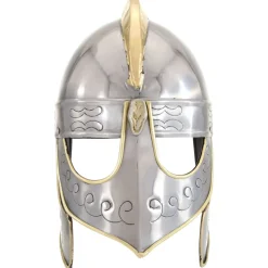 vidaXL Beowulfhelm replica LARP staal zilverkleurig