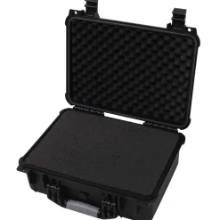 vidaXL Beschermende materiaalkoffer 40,6x33x17,4 cm zwart