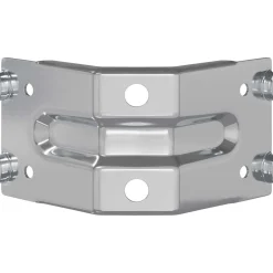 vidaXL Beugel 2 Verzinkt 106 x 55 x 1,5mm Staal