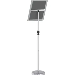 vidaXL Beurs Displays Zilver 30 x 25 x 128 cm Aluminium