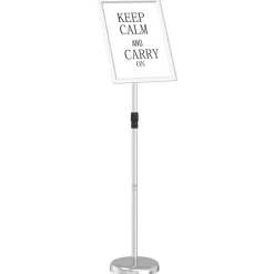 vidaXL Beurs Displays Zilver 30 x 25 x 128 cm Aluminium