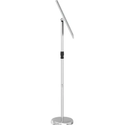 vidaXL Beurs Displays Zilver 30 x 25 x 128 cm Aluminium
