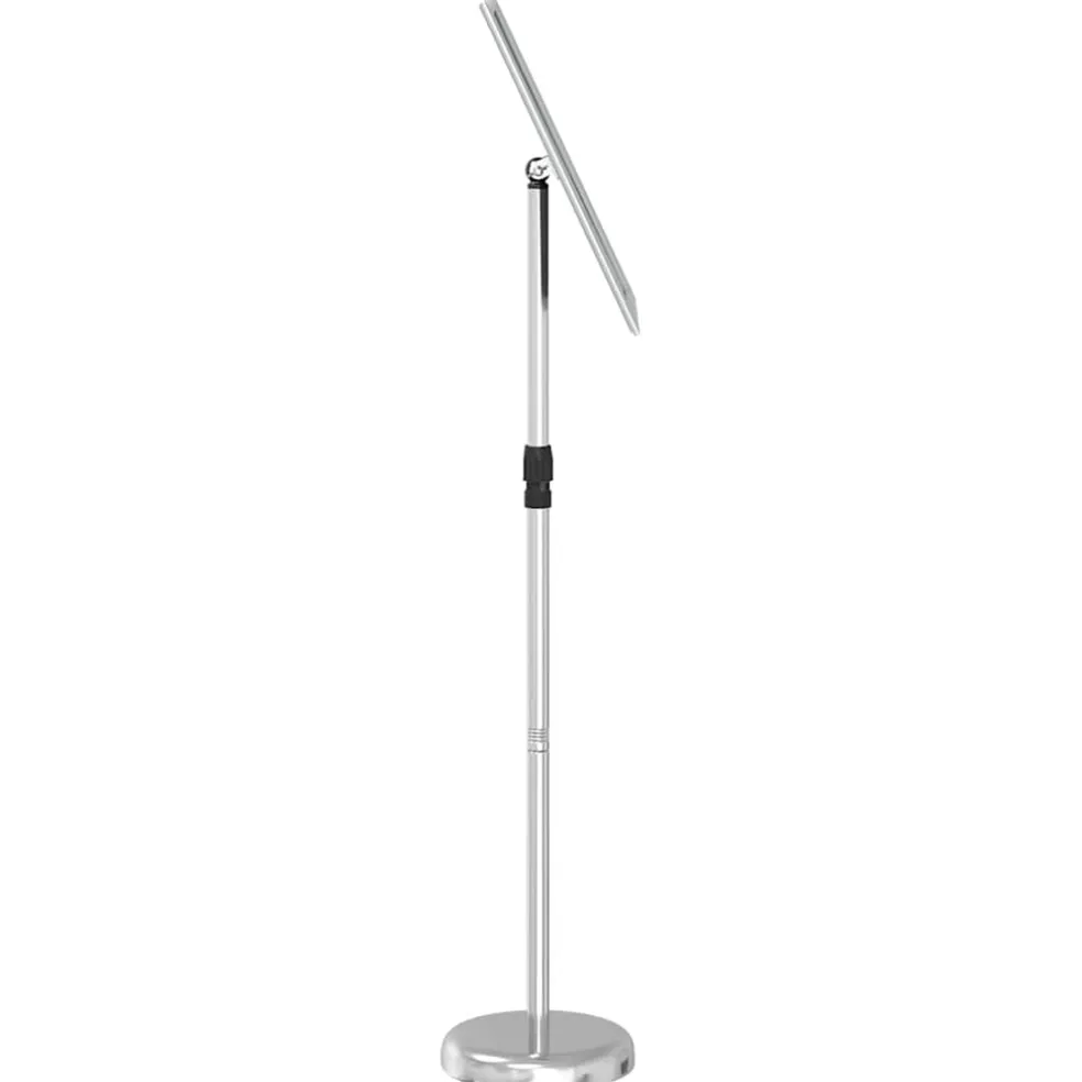 vidaXL Beurs Displays Zilver 30 x 25 x 128 cm Aluminium