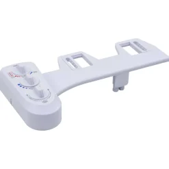 vidaXL Bidetaansluiting voor toiletbril met dubbel mondstuk