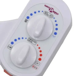 vidaXL Bidetaansluiting voor toiletbril warm/koud water enkel mondstuk