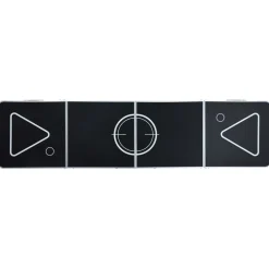 vidaXL Bierpongtafel inklapbaar 240 cm zwart