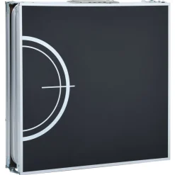 vidaXL Bierpongtafel inklapbaar 240 cm zwart