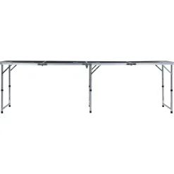 vidaXL Bierpongtafel met bekers en ballen inklapbaar 240 cm