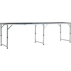vidaXL Bierpongtafel met bekers en ballen inklapbaar 240 cm