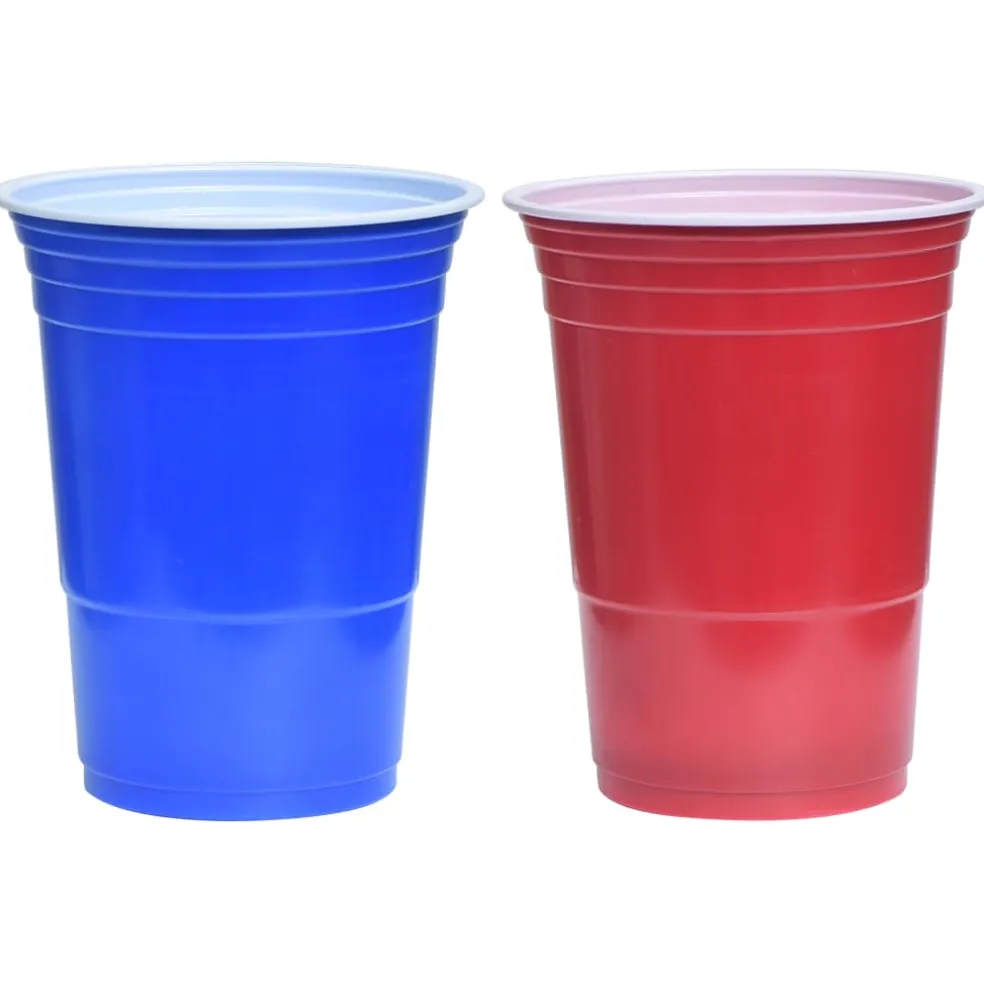vidaXL Bierpongtafelset 0,5 L kunststof