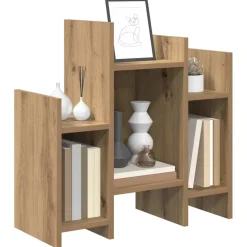 vidaXL Bijzetkast Artisan Eiken 60 x 26 x 60 cm Bewerkt hout