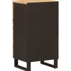 vidaXL Bijzetkast met opslag Bruin 40 x 33 x 75 cm Massief Mango Hout
