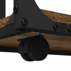 vidaXL Bijzettafel Oudhout 50 x 35 x 55.5 cm Bewerkt hout