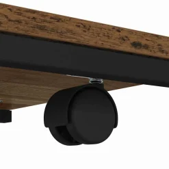 vidaXL Bijzettafel Oudhout 50 x 35 x 55.5 cm Bewerkt hout