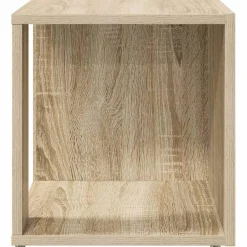 vidaXL Bijzettafels 33 x 33 x 34 cm Engineered wood Sonoma Eiken