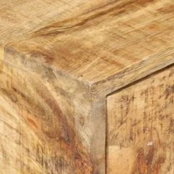 vidaXL Bijzettafel U-vormig 45x30x61 cm massief mangohout