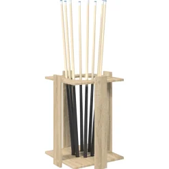 vidaXL Biljartkeu standaard Bewerkt hout 42 x 43 x 60 cm Sonoma Eiken