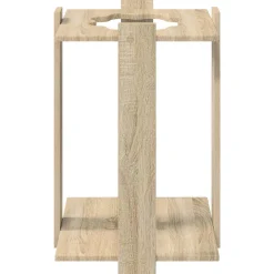 vidaXL Biljartkeu standaard Bewerkt hout 42 x 43 x 60 cm Sonoma Eiken